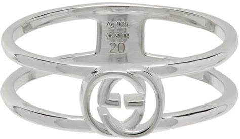 gucci cut out g ring|Gucci ring price.